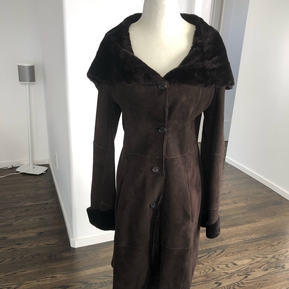 Andrew MARC Shearling Coat